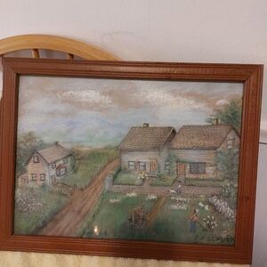 Country Cottage Painting